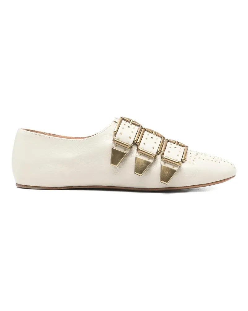Chloé Ballerinas - Weiß Weiß