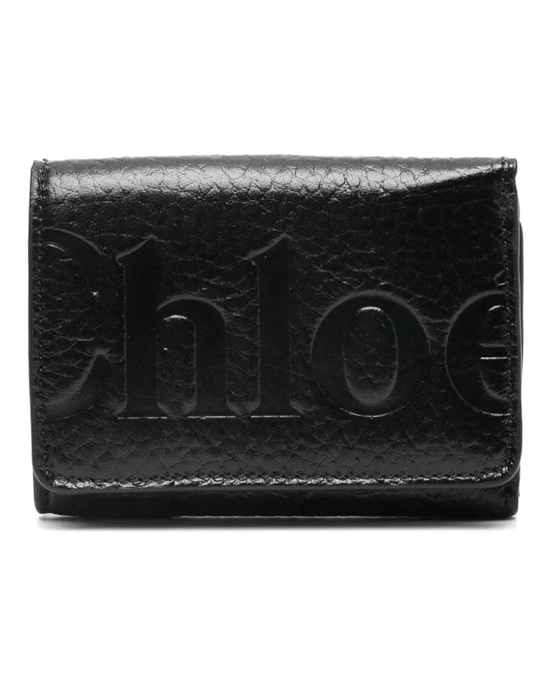 Chloé Portemonnaie - Schwarz Schwarz