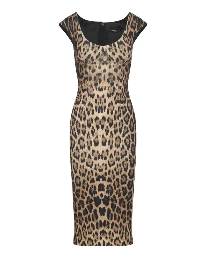 Roberto Cavalli Kurzes Kleid - Beige Beige