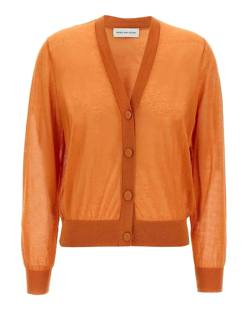 Dries van Noten Cardigan - Orange Orange