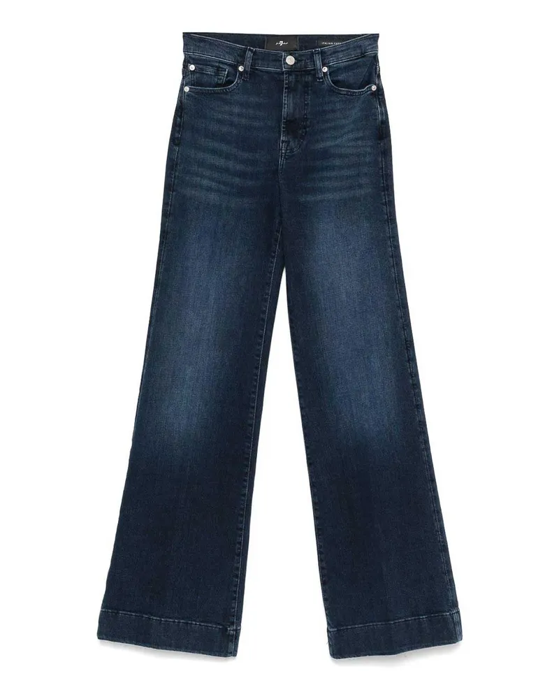 Seven7 Bootcut Jeans - Blau Blau