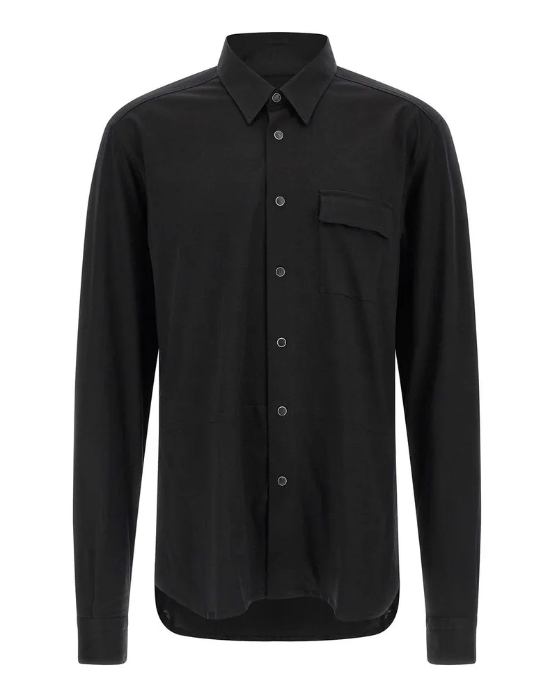 Kiton Hemd - Schwarz Schwarz