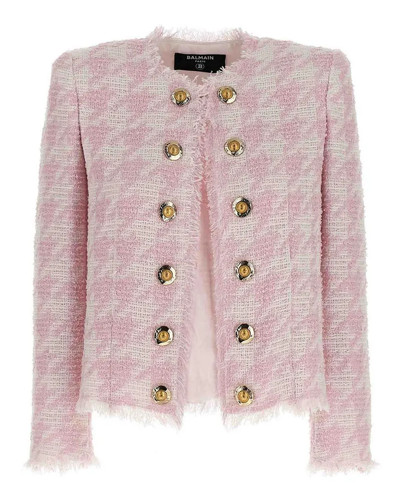 Balmain Blazer - Nude Nude