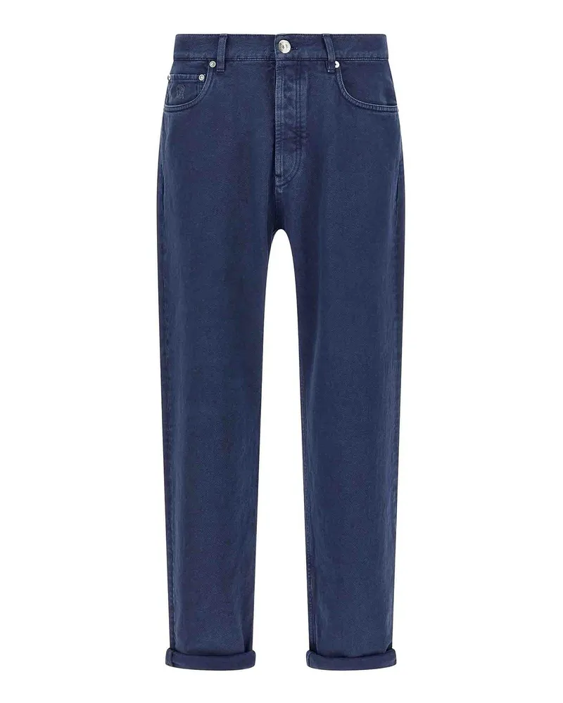 Brunello Cucinelli Bootcut Jeans - Blau Blau