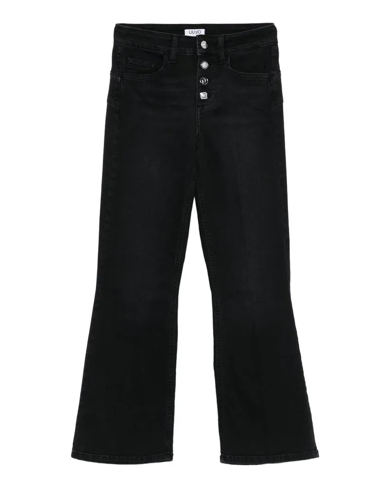 Liu Jo Bootcut Jeans - Schwarz Schwarz