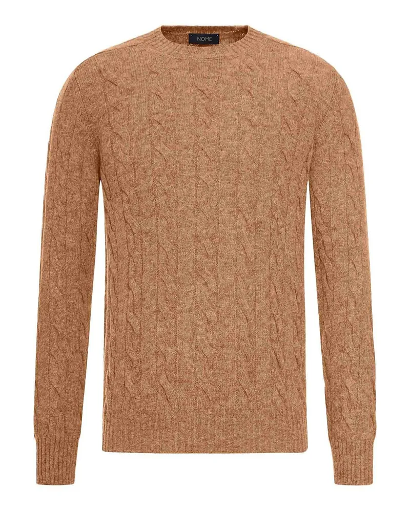 Gran Sasso Rundhalspullover - Braun Braun