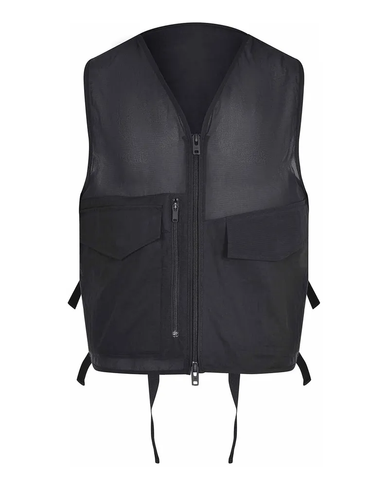 Y-3 Weste - Schwarz Schwarz