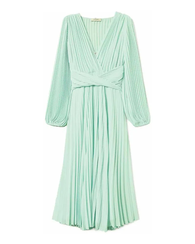 Twin-Set Knielanges Kleid - Hellgrün Hellgrün