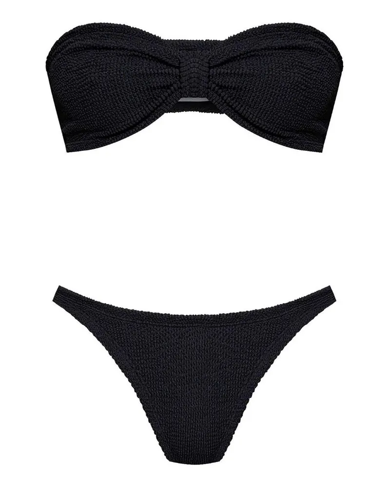 Hunza G Top - Schwarz Schwarz