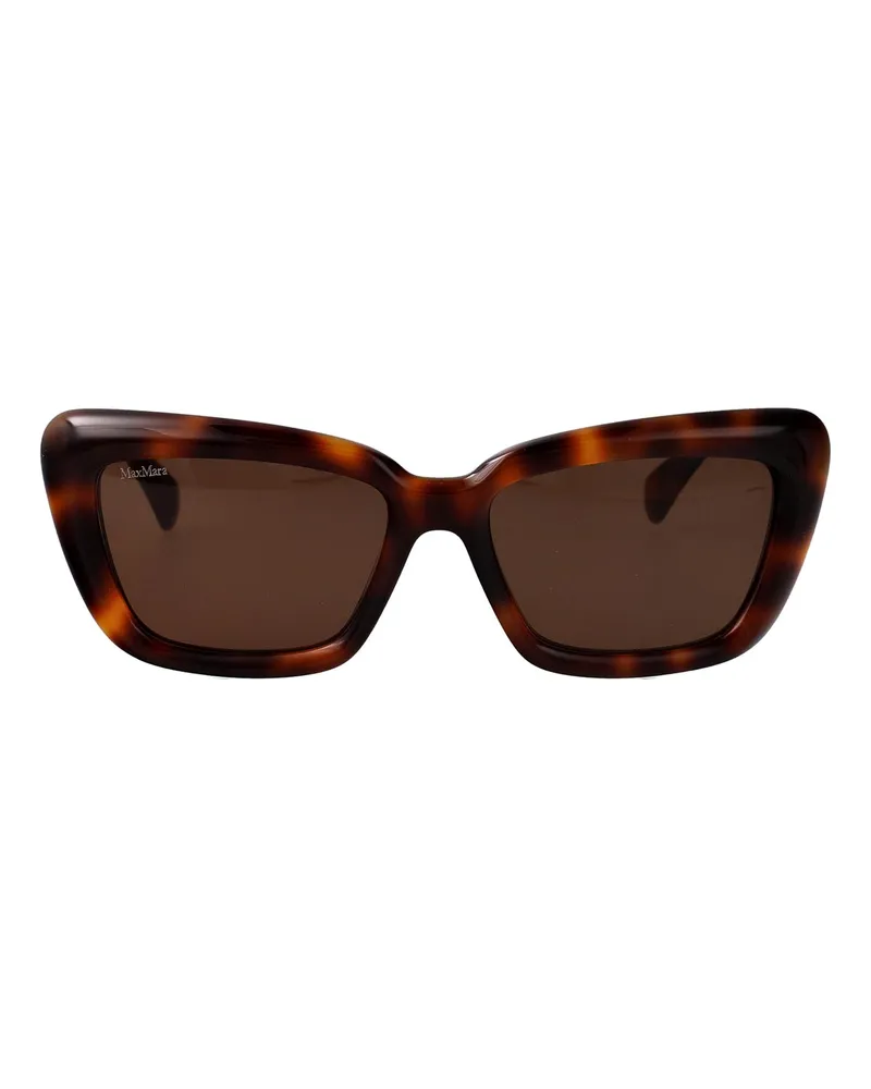 Max Mara Sonnenbrille - Braun Braun
