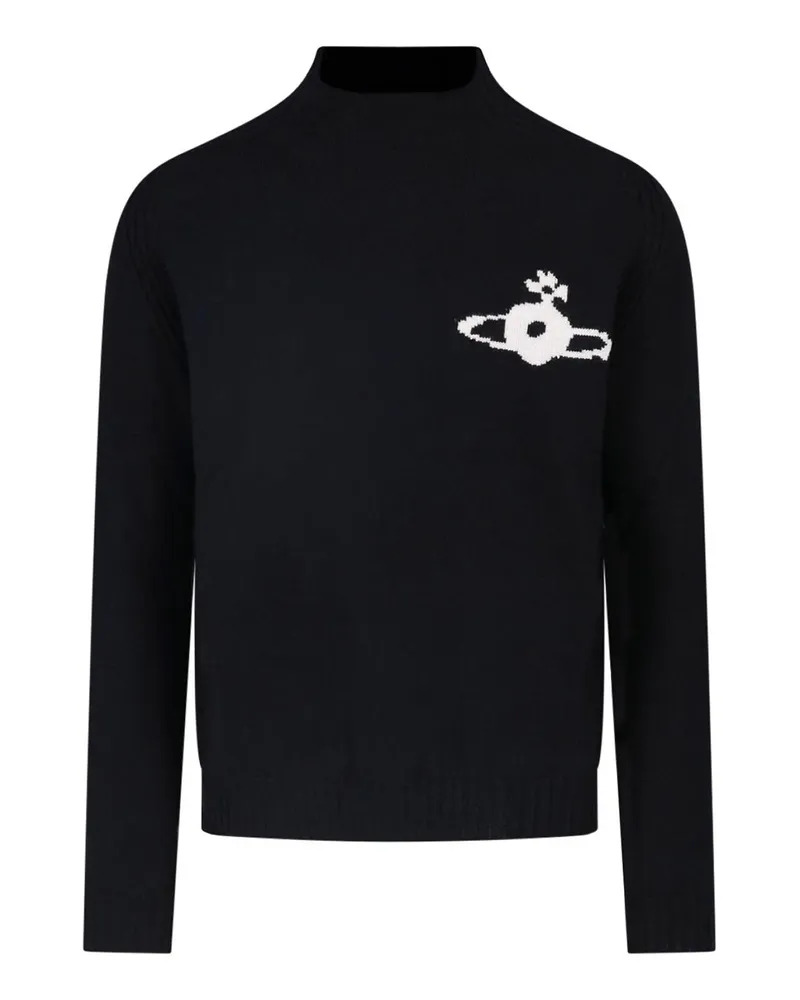 Vivienne Westwood Rundhalspullover - Schwarz Schwarz