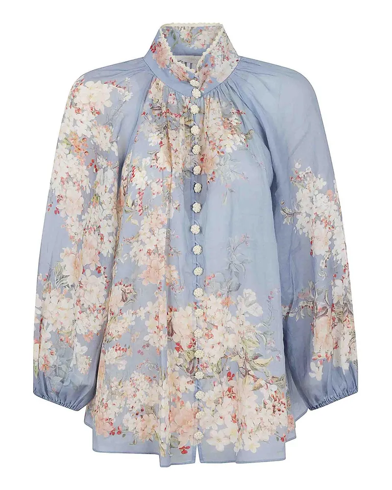 Zimmermann Bluse - Hellblau Hellblau