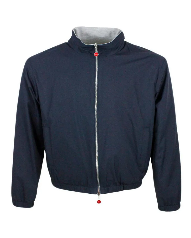 Kiton Casualjacke - Blau Blau