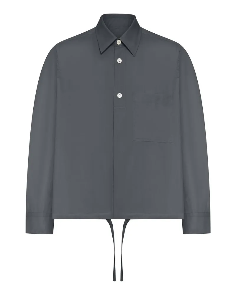 LARDINI Hemd - Grau Grau