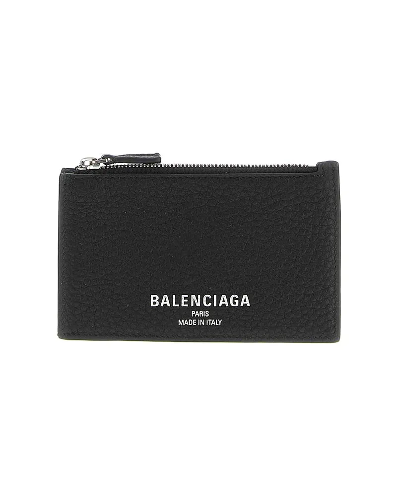 Balenciaga Portemonnaie - Schwarz Schwarz