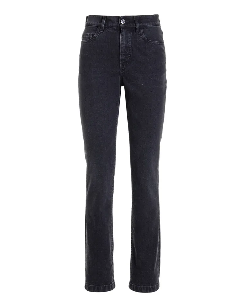 Missoni Straight Leg Jeans - Schwarz Schwarz
