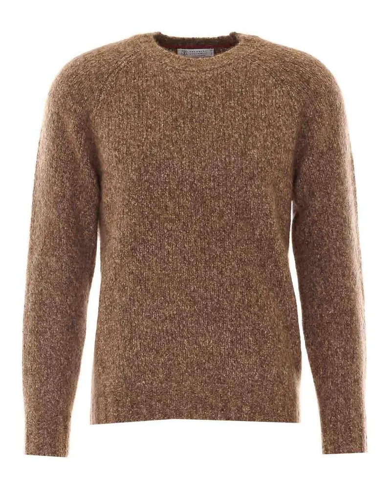 Brunello Cucinelli Rundhalspullover - Beige Beige