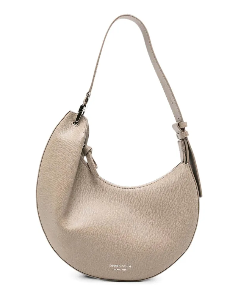 Emporio Armani Schultertasche - Grau Grau