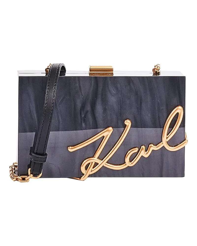 Karl Lagerfeld Clutch - Schwarz Schwarz