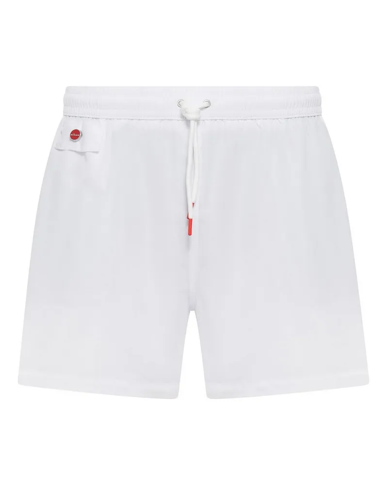 Kiton Badehose - Weiß Weiß