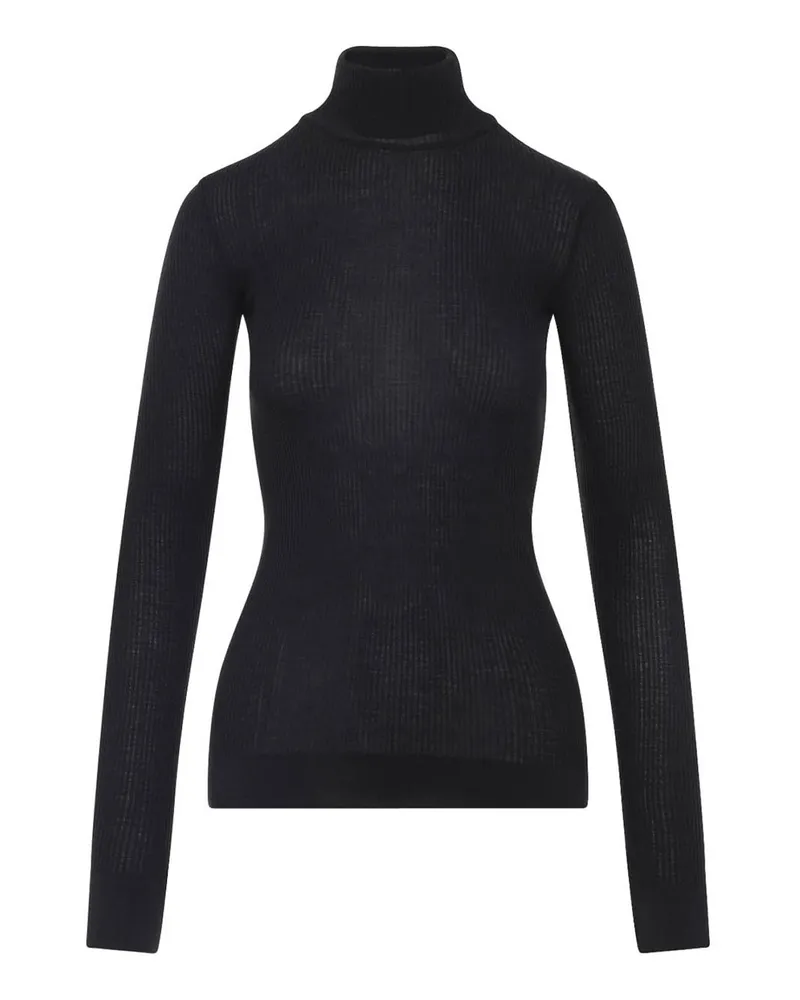 Christophe Lemaire Top - Schwarz Schwarz