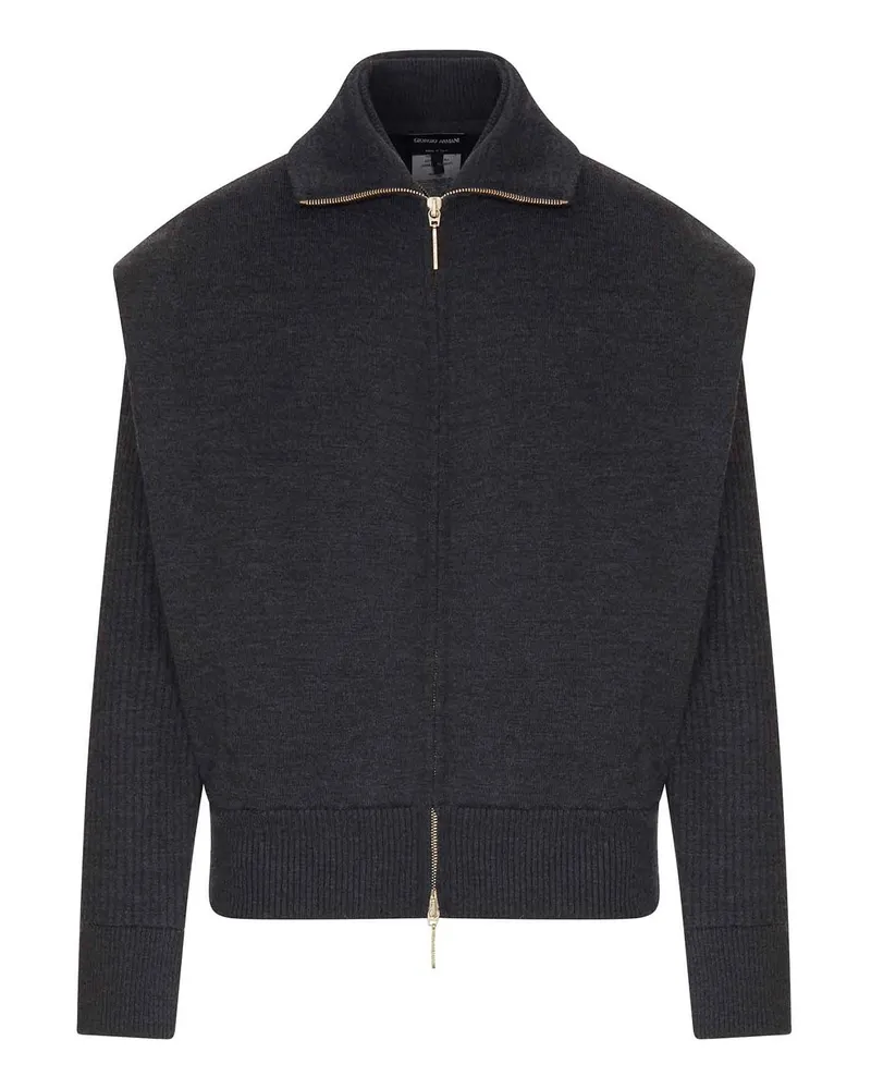 Giorgio Armani Bomberjacke - Grau Grau