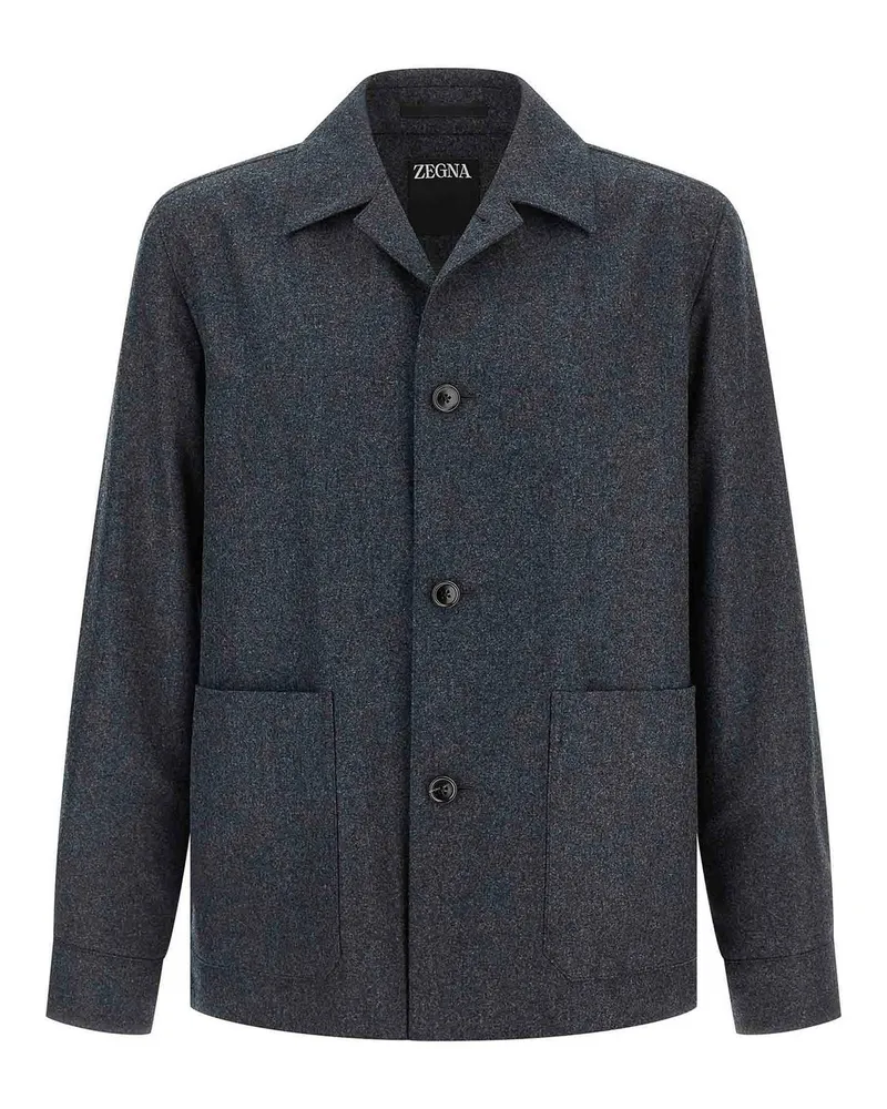 Ermenegildo Zegna Hemd - Grau Grau