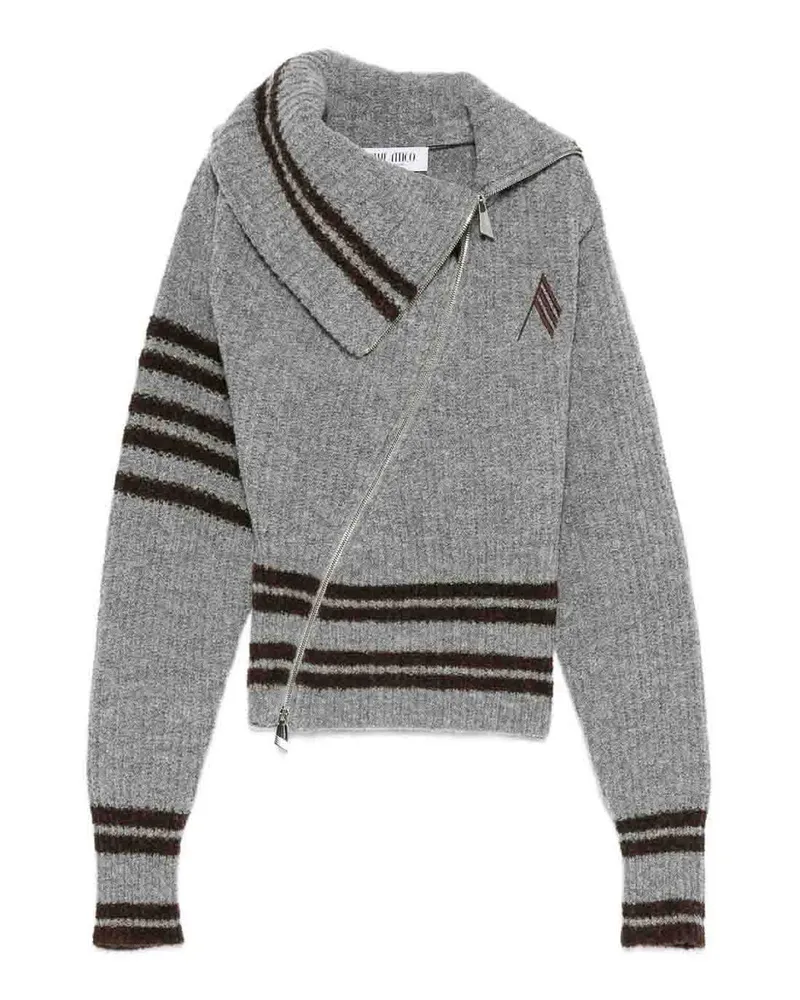 ATTICO Cardigan - Grau Grau