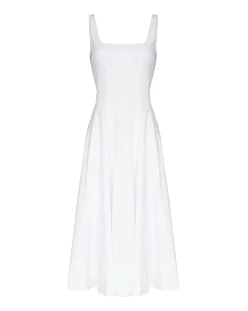 STAUD Maxikleid - Weiß Weiß