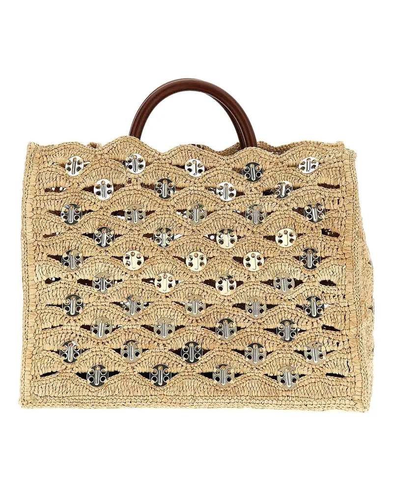 Paco Rabanne Shopper - Beige Beige