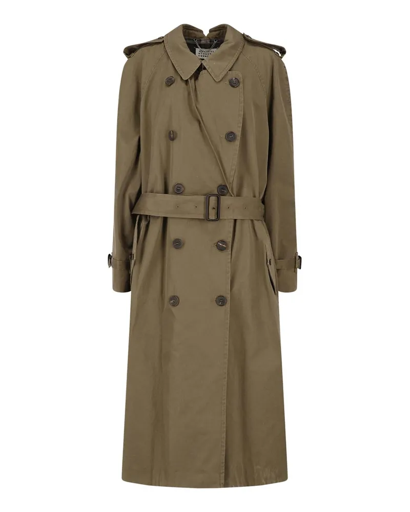 Maison Margiela Trenchcoat - Grün Grün
