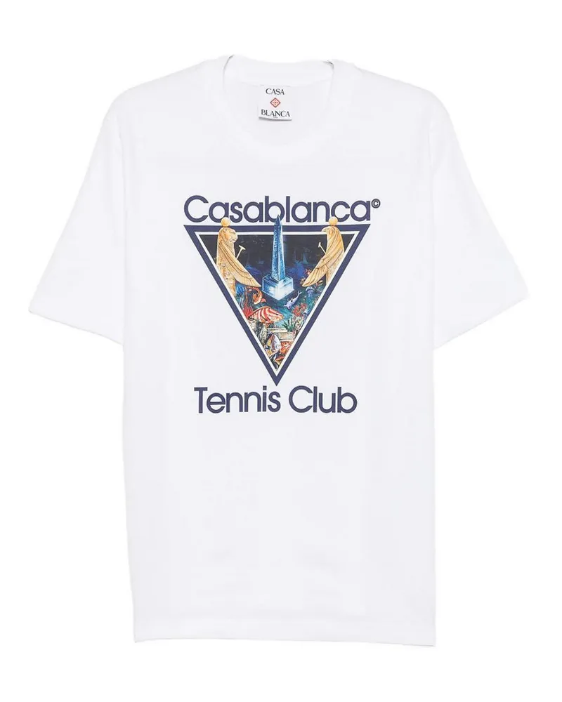 Casablanca Paris T-Shirt - Weiß Weiß