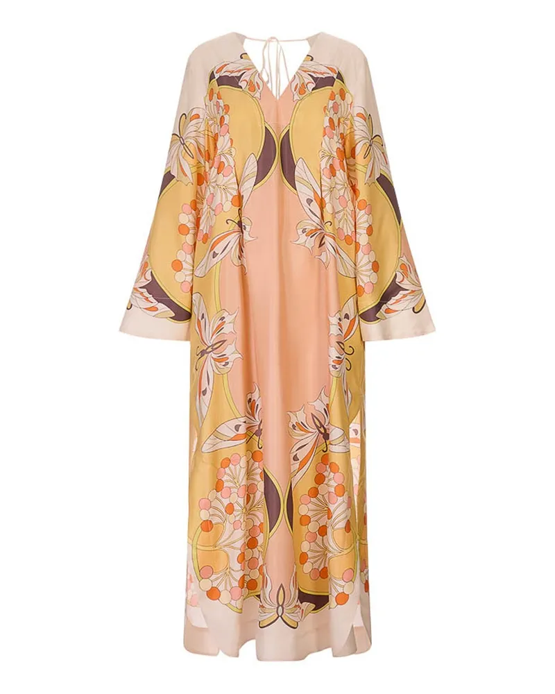 La DoubleJ Knielanges Kleid - Rosa Rosa