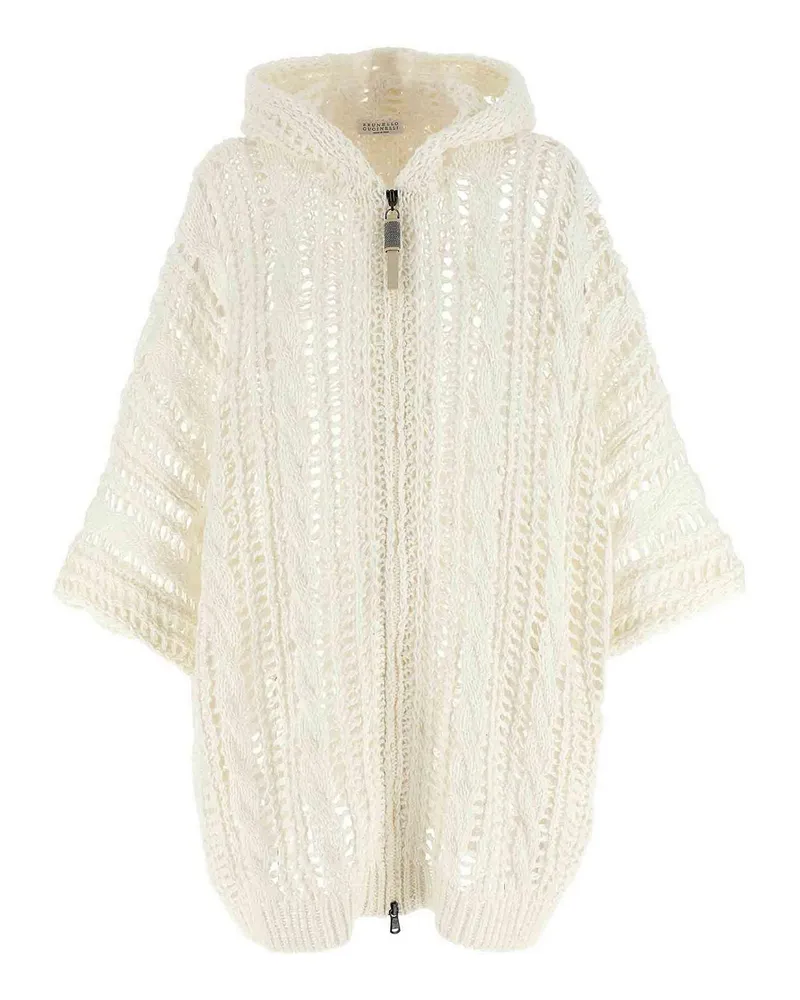 Brunello Cucinelli Cardigan - Weiß Weiß