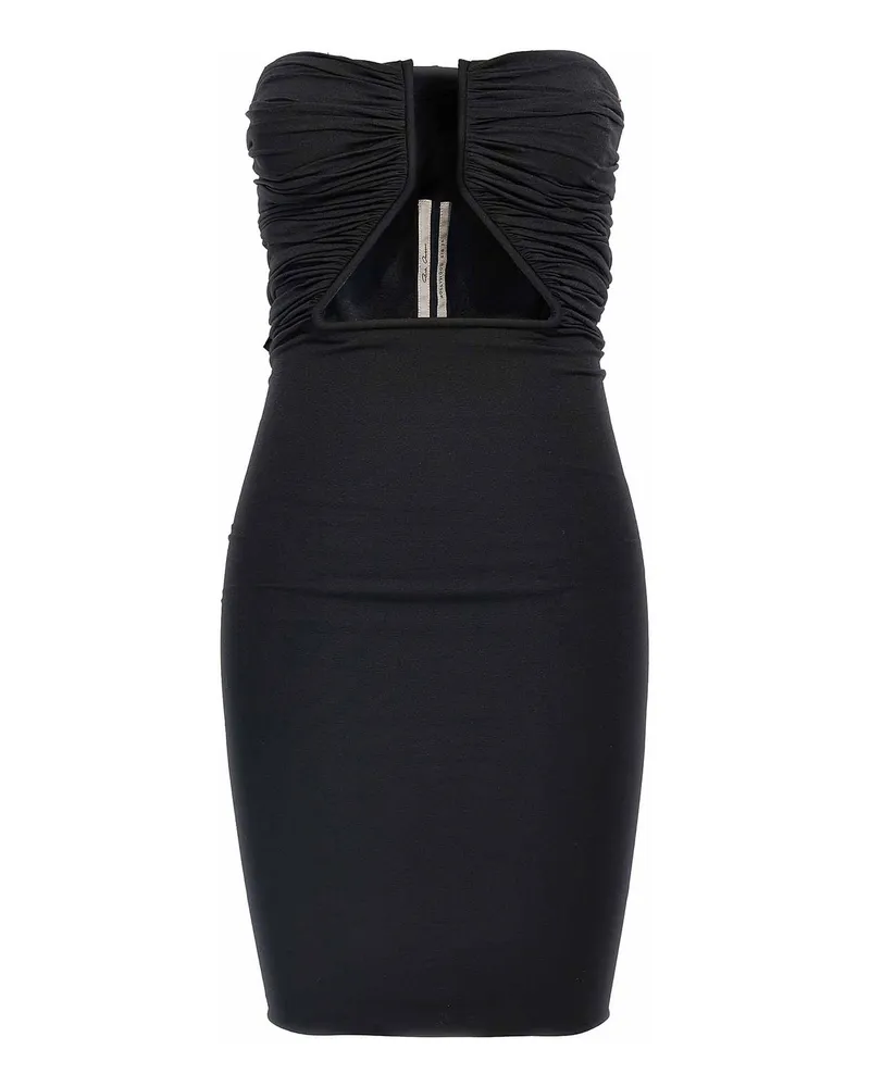 Rick Owens Kurzes Kleid - Schwarz Schwarz