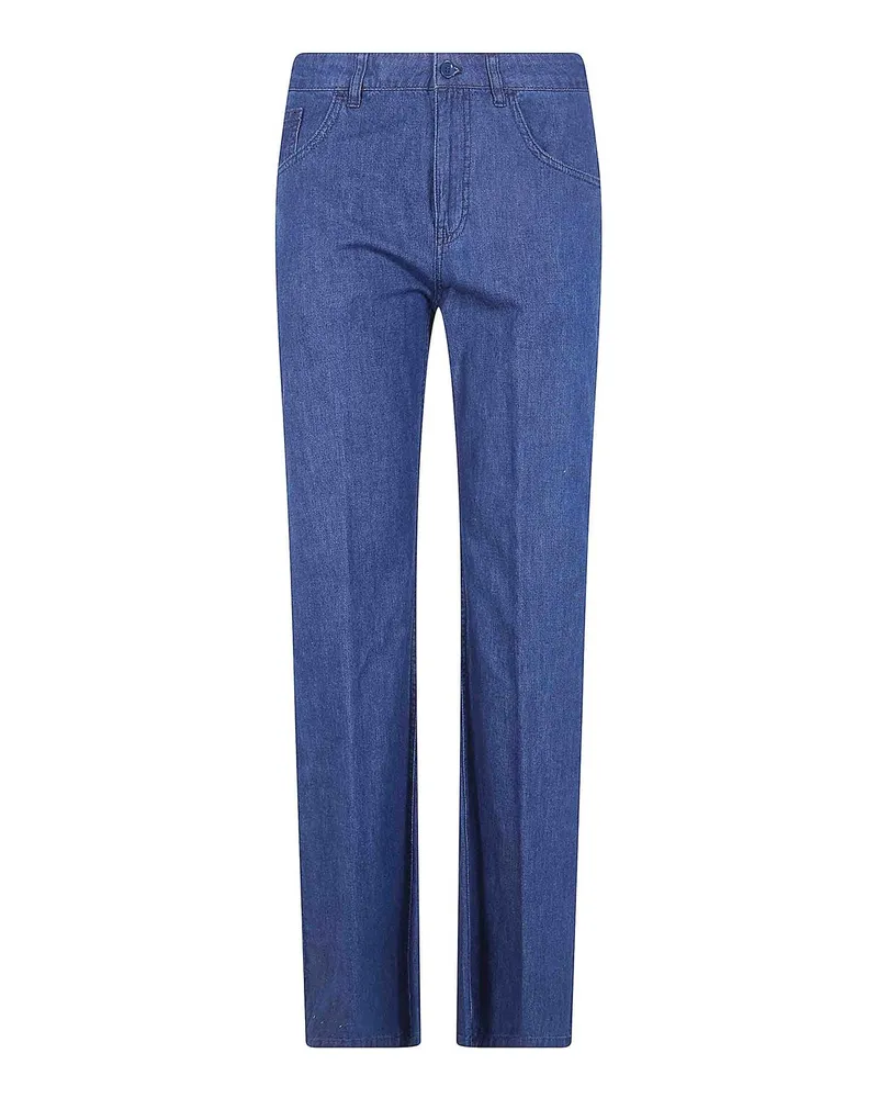 ASPESI Casual Hose - Blau Blau