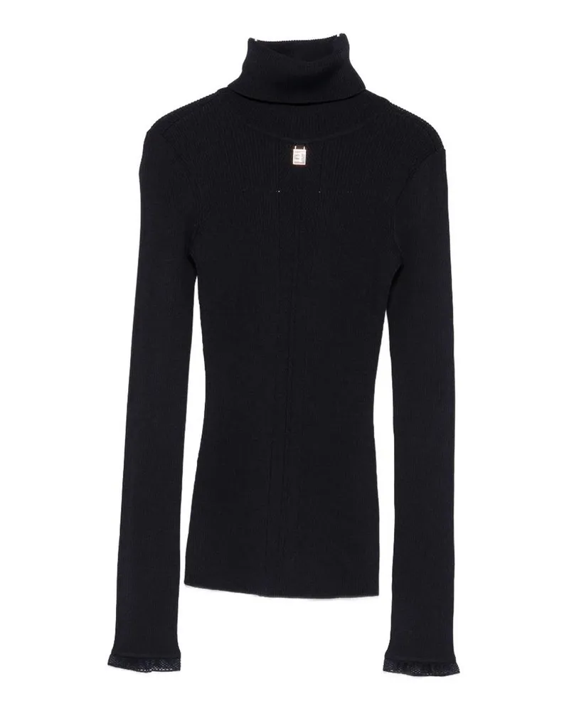 Elisabetta Franchi Rollkragenpullover - Blau Blau