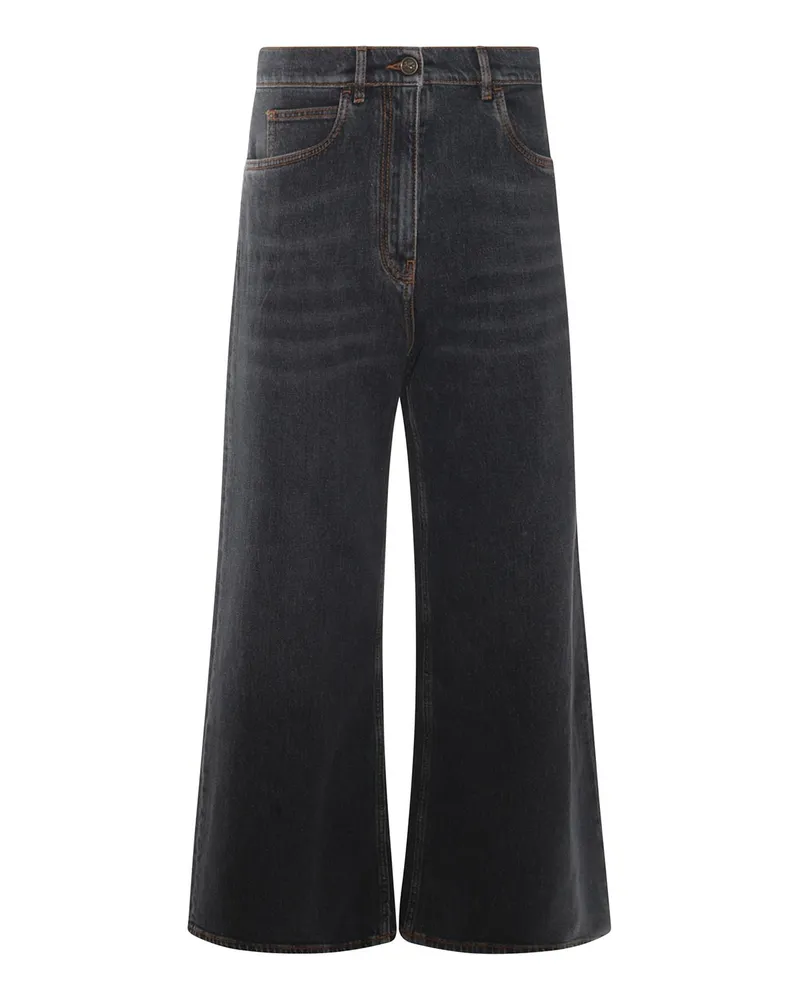 Etro Bootcut Jeans - Grau Grau