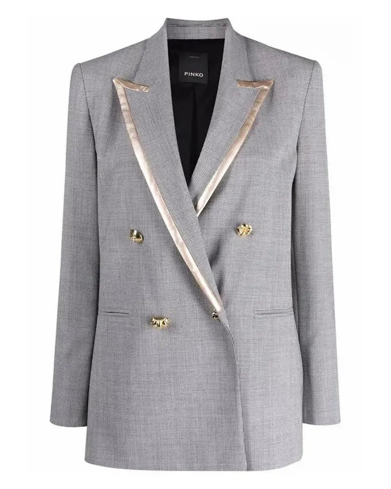 Pinko Blazer - Bunt Grau