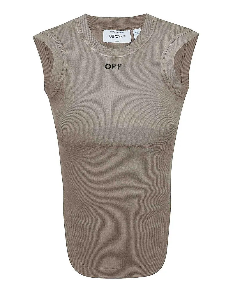 OFF-WHITE Top - Taupe Taupe