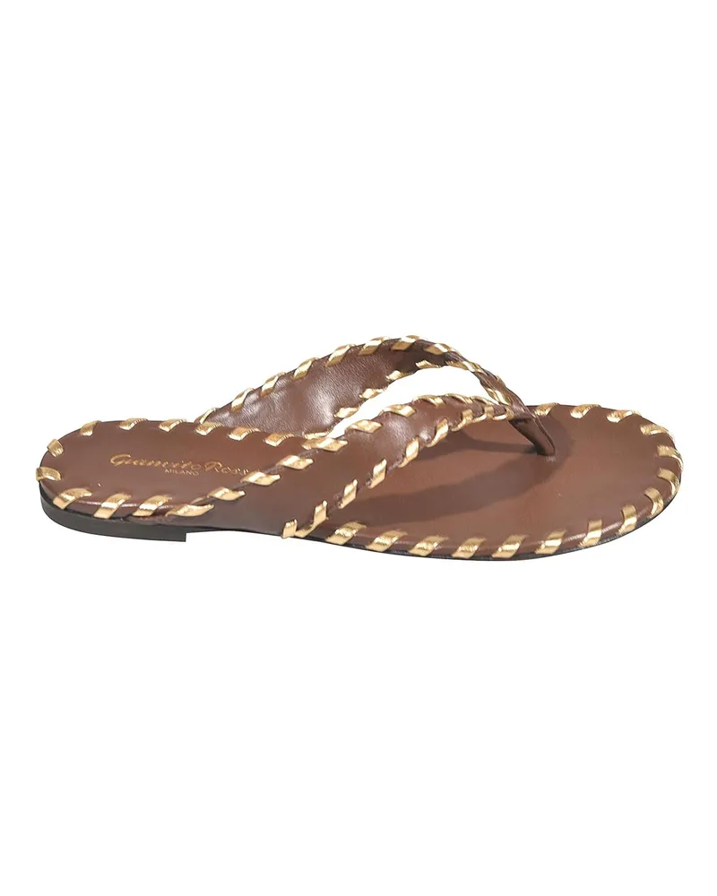 Gianvito Rossi Sandalen - Dunkelbraun Dunkelbraun