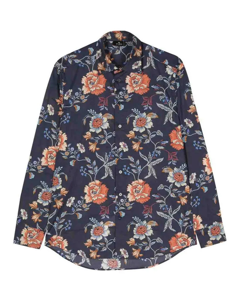 Etro Hemd - Blau Blau