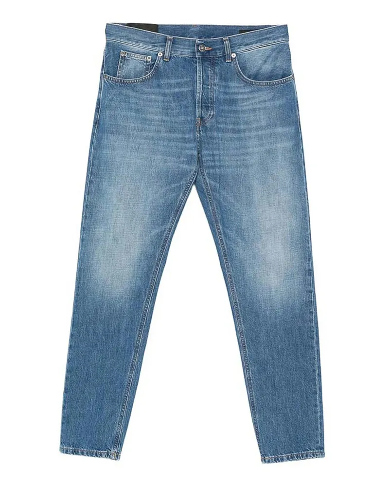 Dondup Straight Leg Jeans - Blau Blau