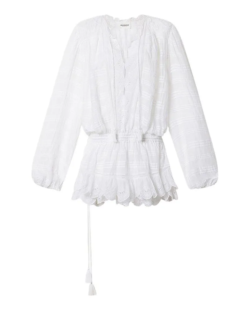 Étoile Isabel Marant Kurzes Kleid - Weiß Weiß