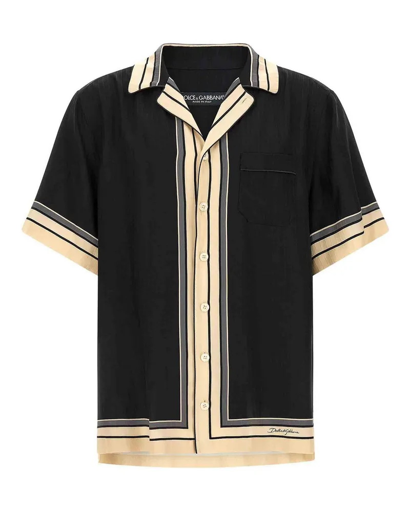 Dolce & Gabbana Hemd - Schwarz Schwarz