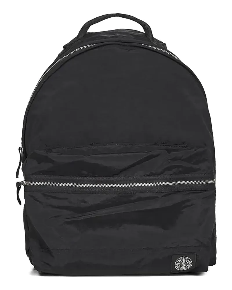 Stone Island Rucksack - Schwarz 