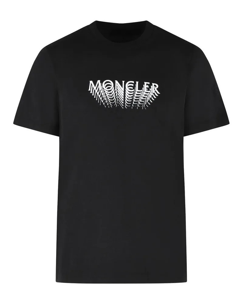 Moncler T-Shirt - Schwarz Schwarz