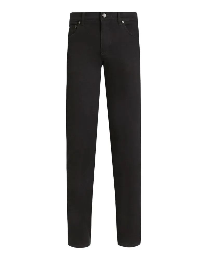 Dolce & Gabbana Casual Hose - Schwarz Schwarz