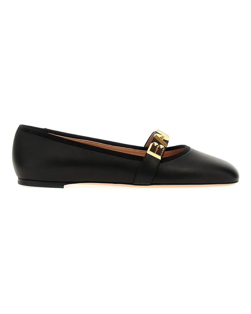 Bally Ballerinas - Schwarz Schwarz
