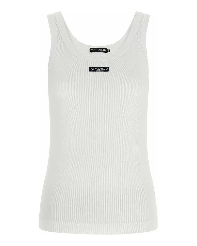 Dolce & Gabbana Top - Weiß Weiß